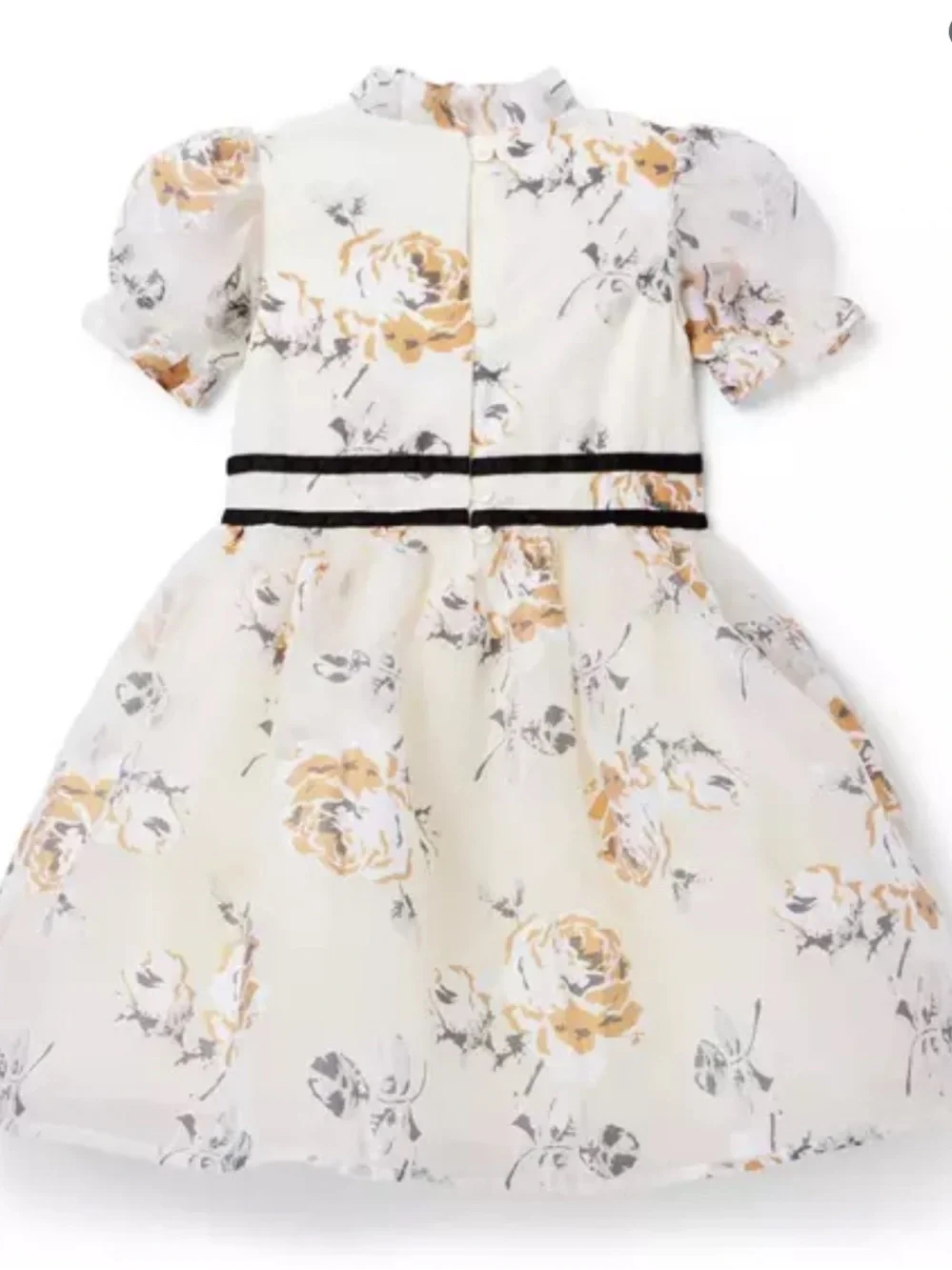 Janie & Jack The Winter Rose Dress Sz 4